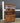 53836 Vintage Wooden Hutch Cabinet