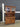 53836 Vintage Wooden Hutch Cabinet