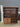 57022 Vintage Dark Wood Bookshelf with Cabinet