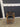 61853 Vintage Wooden Dining Chair with Black Vinyl Cushion