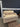 66466 Beige Upholstered Sleeper Armchair