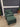 63506 Vintage Green Armchair with Ottoman Set