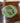90443 Vintage Green Depression Glass Serving Platter