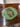 90443 Vintage Green Depression Glass Serving Platter