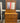 52568 Vintage Wooden Dresser with Mirror