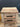 29017 Rustic Wood Two-Drawer Nightstand