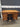72001 Vintage Wooden Desk with Drawers