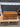 96687 Vintage Wooden Storage Chest
