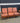94081 Vintage Three-Seat Wooden Sofa with Cushions