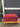 00543 Plush Burgundy Ottoman