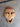 00949 Handcrafted Smiling Wooden Mask