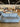 54090 Contemporary Blue Fabric Sofa