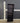 56041 Tall Black Bookshelf with Adjustable Shelves