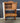 88943 Vintage Wooden Secretary Desk with Hutch