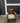 97711 Vintage Child's Wooden Rocking Chair with Plaid Cushion
