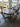97280 Marble-Top Dining Table Set with Four Chairs