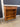 07454 Vintage Wooden Console Table with Drawers