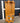 02364 Vintage Oak Corner Display Cabinet