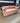 43350 Vintage Pink Sofa with Skirted Base