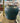 13763 Turquoise Ceramic Pottery Vase