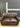 61258 Vintage Brown Leather Loveseat