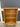 38974 Vintage Oak Rolling Bookshelf
