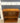 65710 Vintage Wooden Bookshelf with Adjustable Shelves