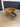 77075 Vintage Yellow Metal Wheelbarrow