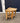 00544 Vintage Wooden Corner Shelf