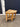 00544 Vintage Wooden Corner Shelf