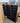 87249 Black and Woodgrain Display Bookshelf