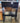 18646 Black Modular Office Desk with Hutch