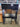 18646 Black Modular Office Desk with Hutch
