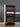 70905 Dark Wood Open Shelf Bookcase