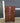82095 Vintage Wooden Tallboy Dresser with Brass Handles