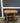 23824 Vintage Drop-Leaf Wooden Table