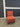 85764 Orange Armless Accent Chair