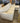 16879 Beige Linen Crate & Barrel Sectional Sofa with Chaise
