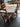 63957 Rustic Wooden Dining Table Set