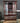 34577 Elegant Cherry Wood China Cabinet with Glass Doors