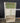 23602 White Wooden Storage Cabinet with Glass Doors