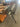 81990 Glass Top Dining Table with Metal Frame