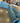 79605 Blue Leaf Patterned Sofa Set