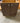 87381 Dark Brown bath Cabinet with Crystal Knobs