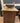 61719 Elegant Brown Bathroom Vanity with Vessel Sink and Faucet
