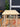 14673 Natural Wood Square Table