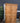 75306 Rustic Wooden Cabinet with Iron Hinges