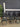 80780 Set of Vintage Black Wooden Dining Chairs