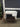 39651 Compact White Desk with Storage