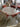 59100 Vintage White Wrought Iron Patio Dining Set